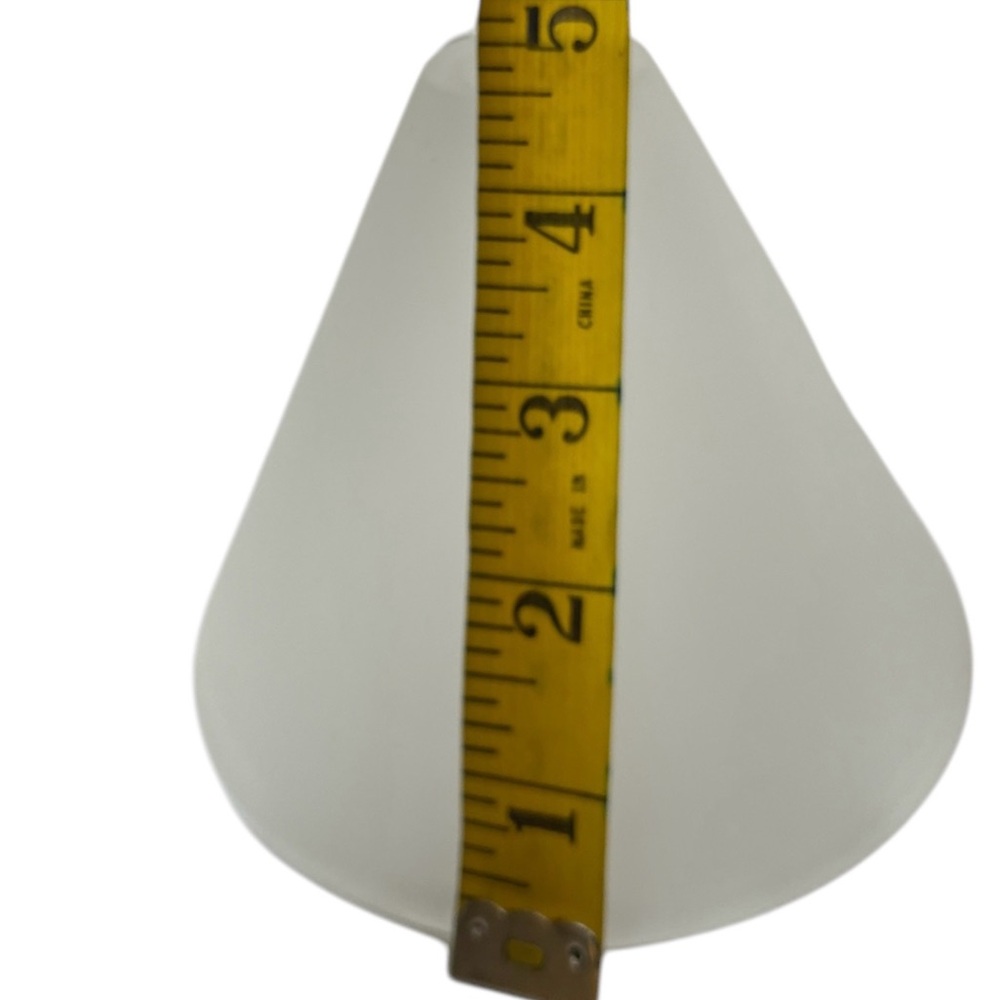 Tealight Lamp Stand with Frosted Glass Shade & Silver Metal Stand -Modern Decor - Picture 2 of 6